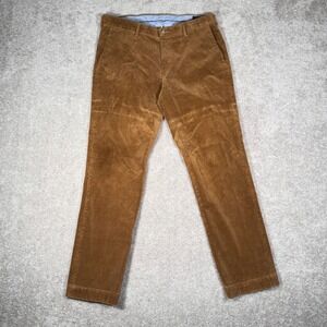 Polo Ralph Lauren Men's 36x34 Classic Fit Corduroy Pants Brown Tan RN41381